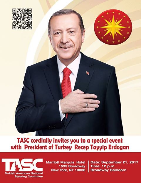 Erdogans Rede in der USA wurde unterbrochen