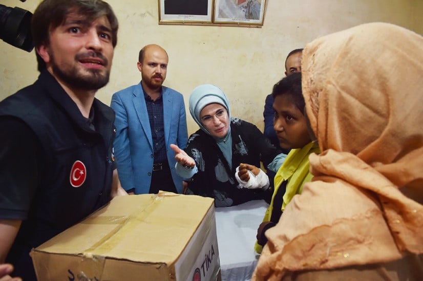 Myanmar: Emine Erdoğan besucht muslimische Rohingya