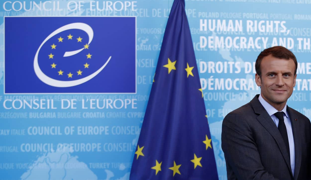 Macron wirbt für Dialog mit Russland und Türkei im Europarat