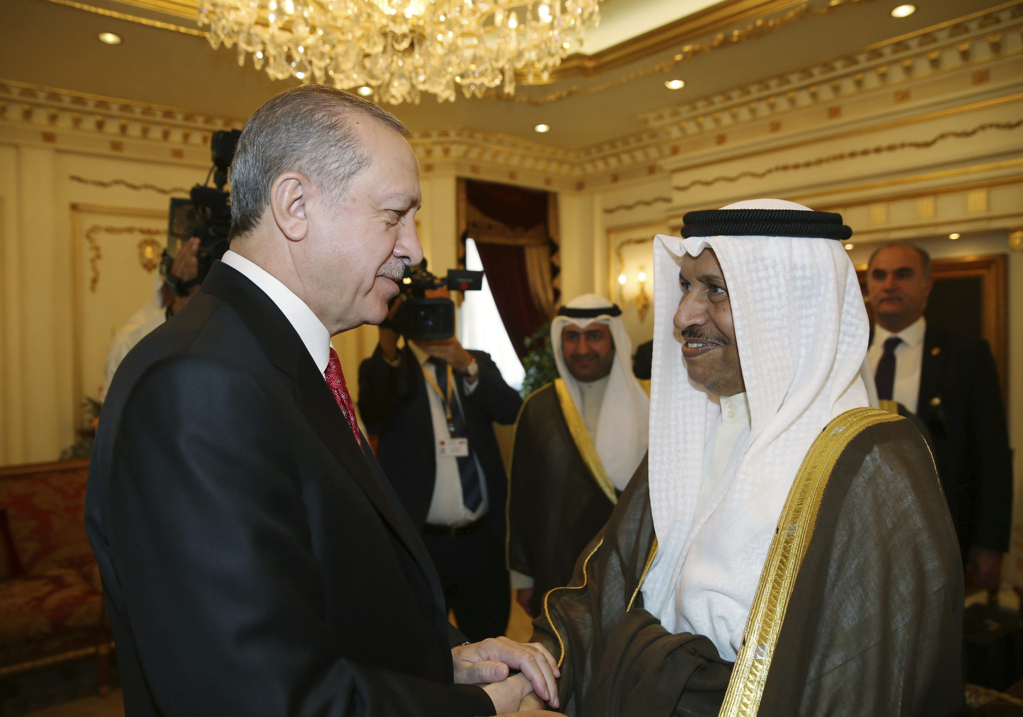 Dritter Besuch in 2017: Erdogan besucht Kuwait