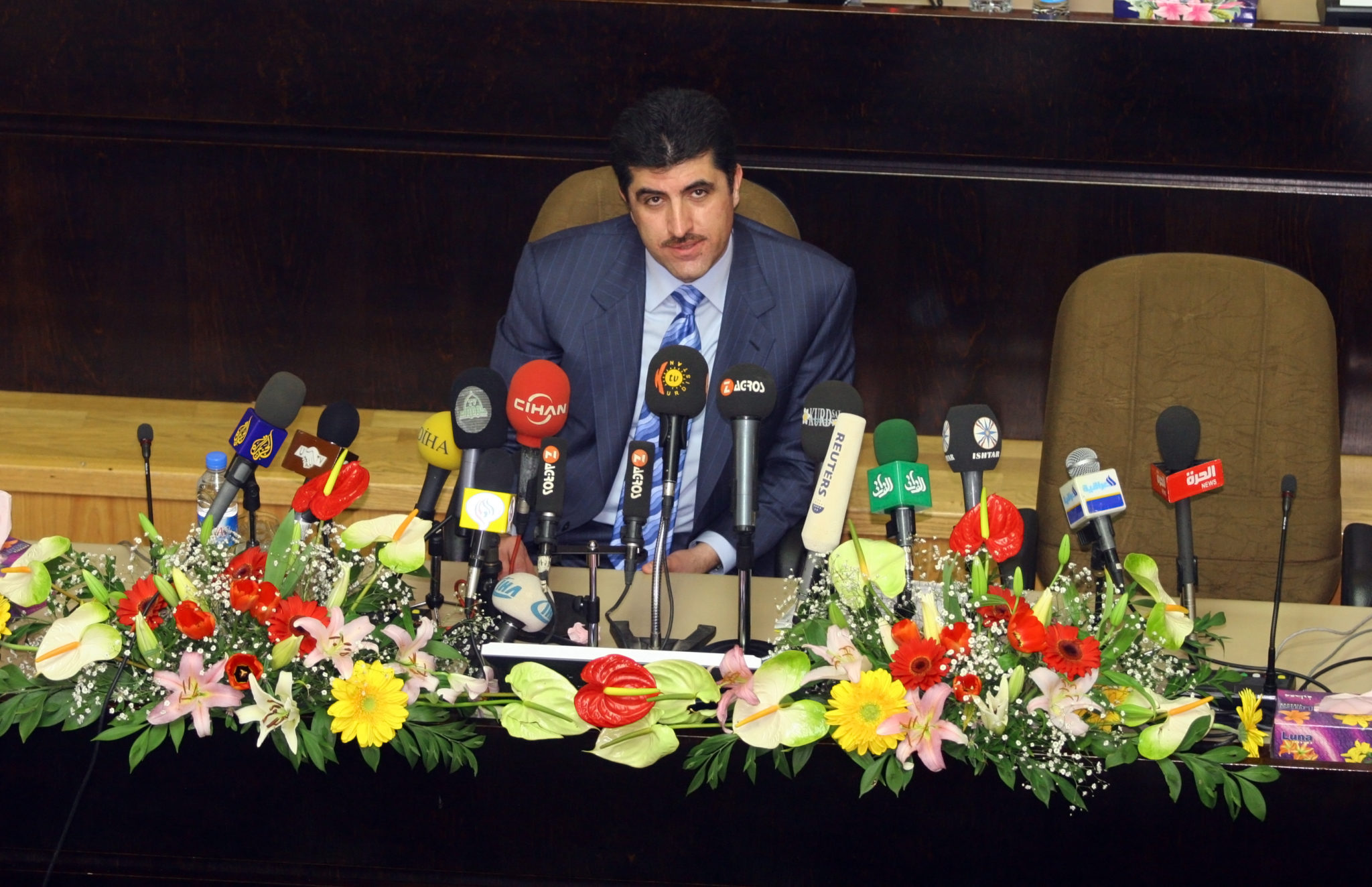 Merkel empfängt Regierungschef der Kurden im Nordirak