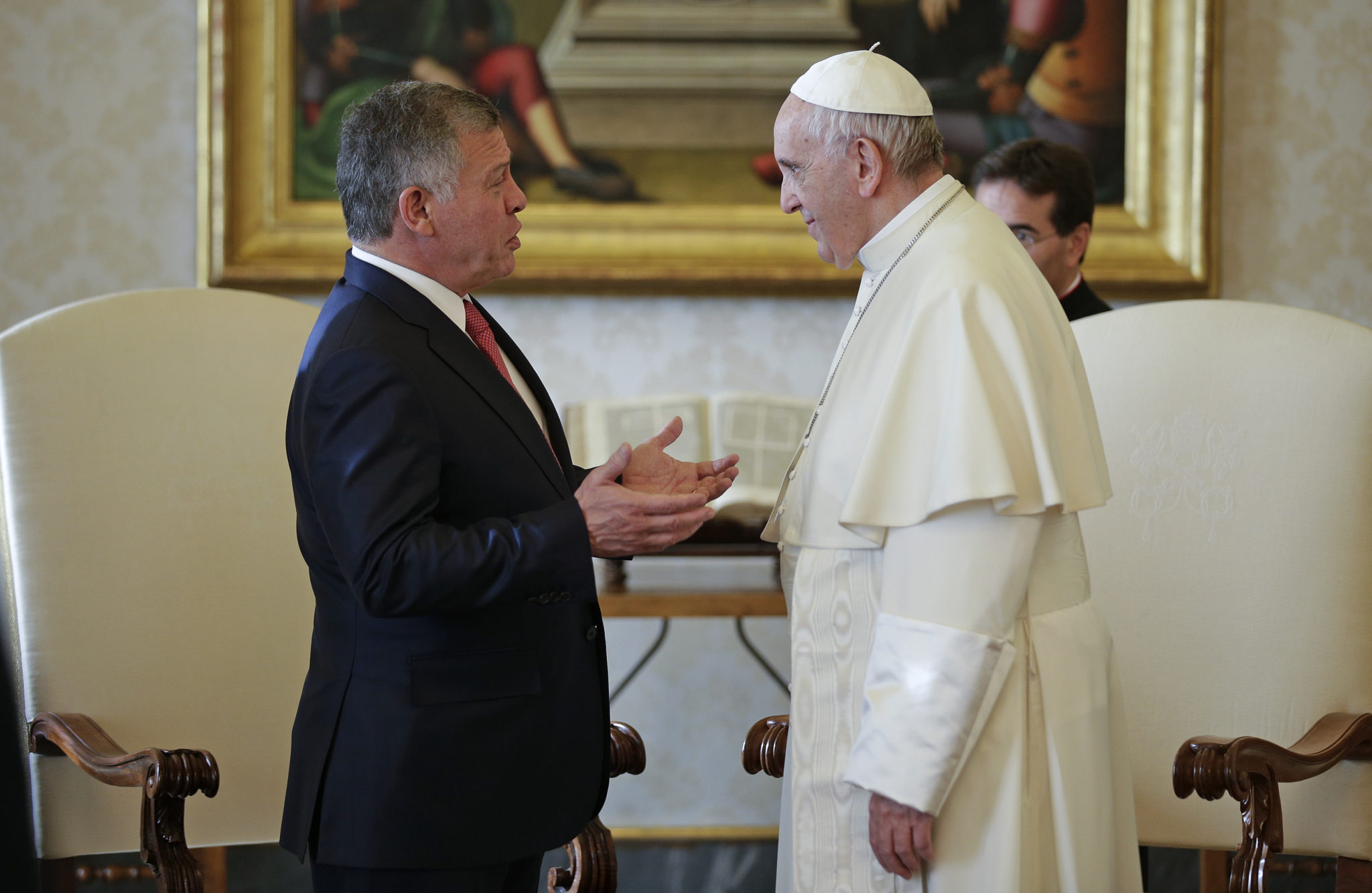 Papst sprach mit Jordaniens König über Jerusalem-Frage