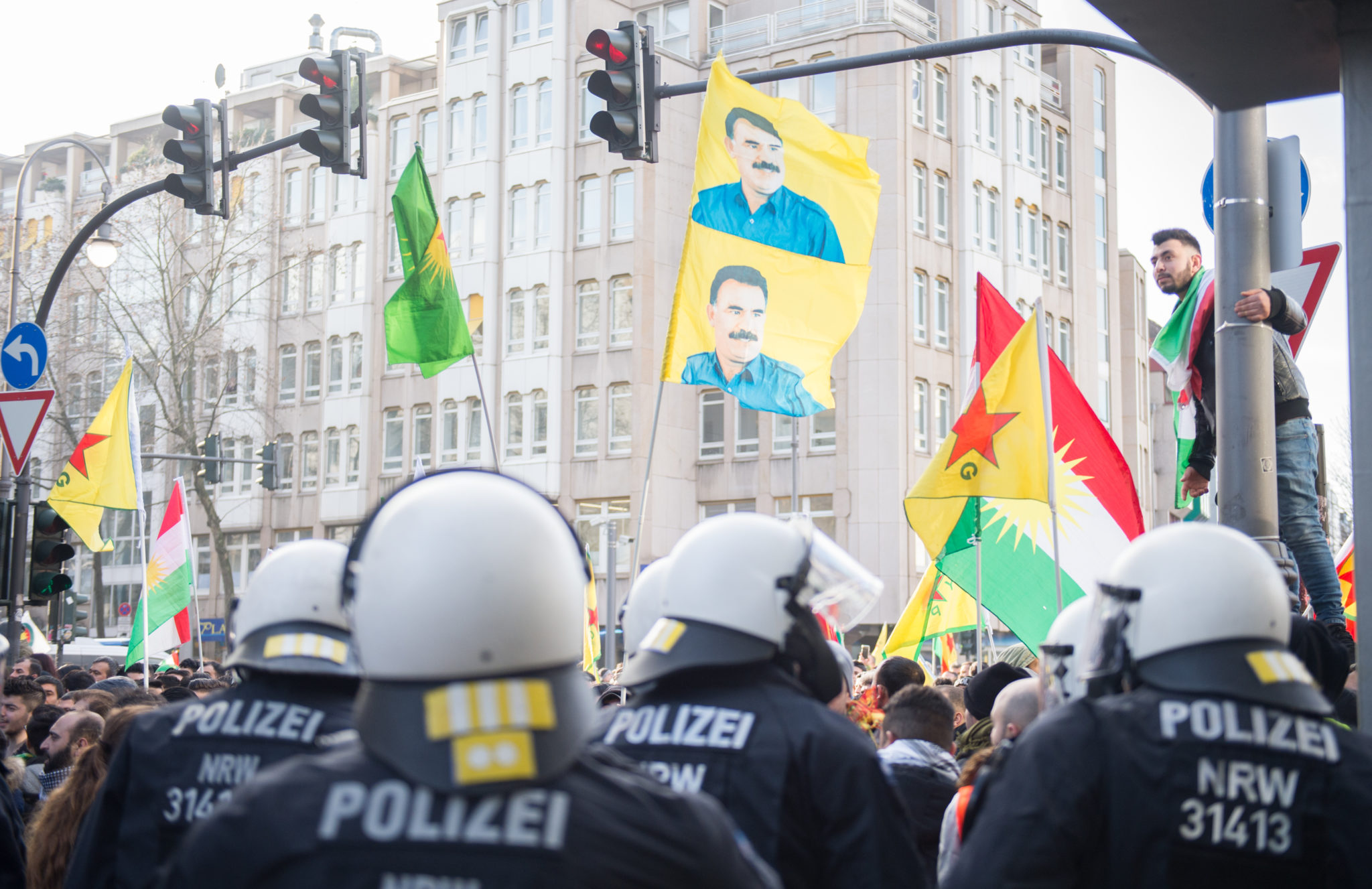 Afrin-Demo in Köln: Afrin wurde für PKK-Propaganda benutzt