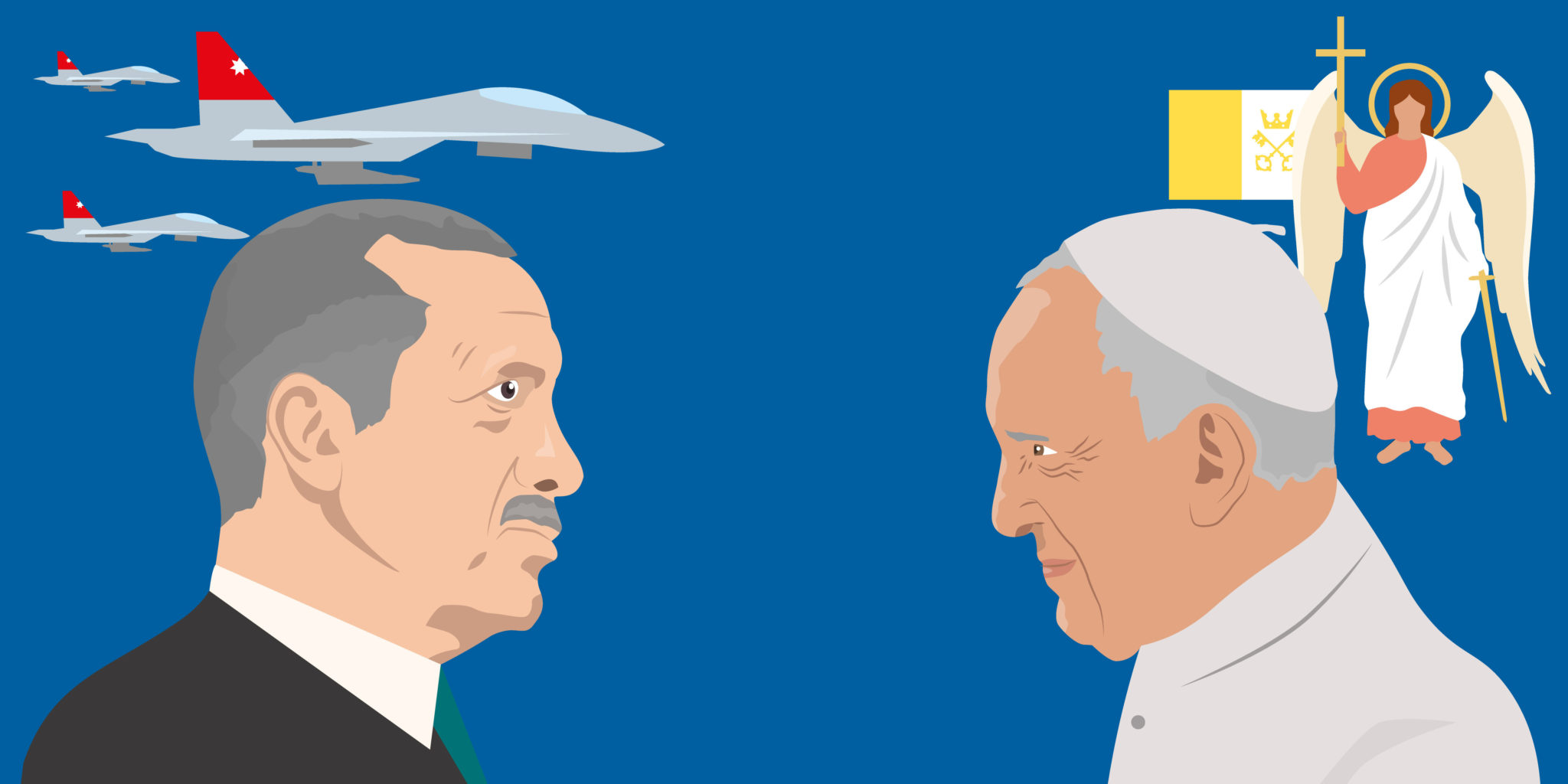 Erdogan Montag bei Papst