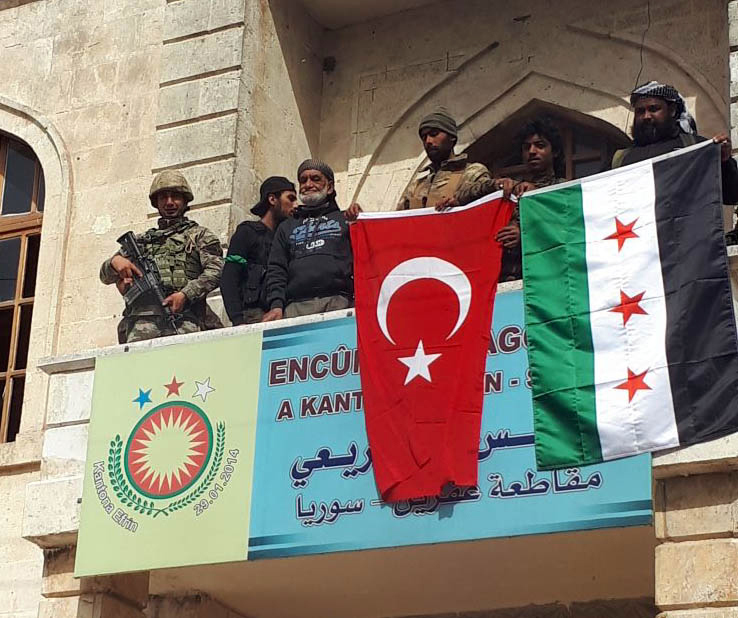 Der aktuelle Stand nach türkischem Einmarsch in Afrin