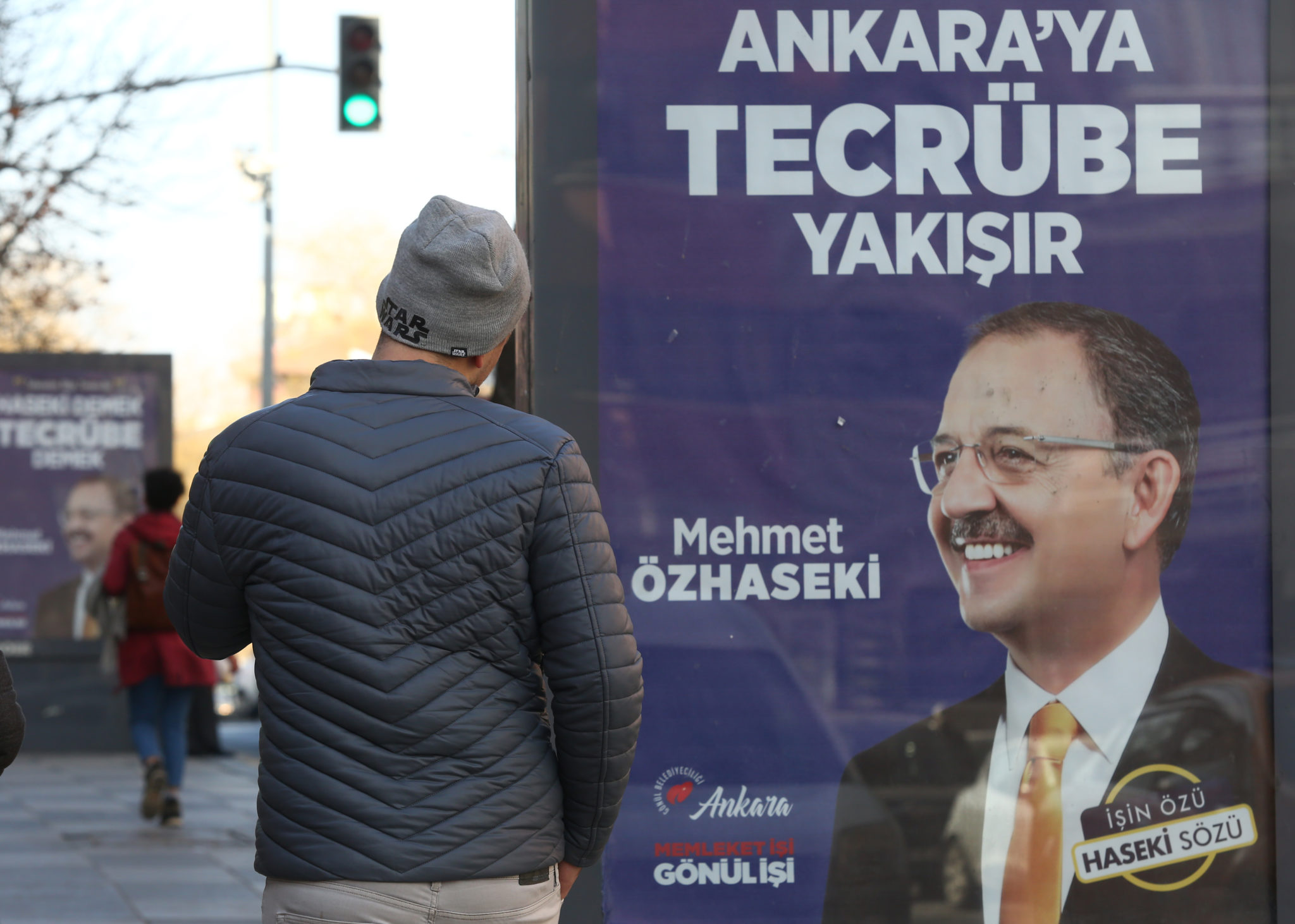 Ein Staatspräsident auf Wahlkampf in den Städten