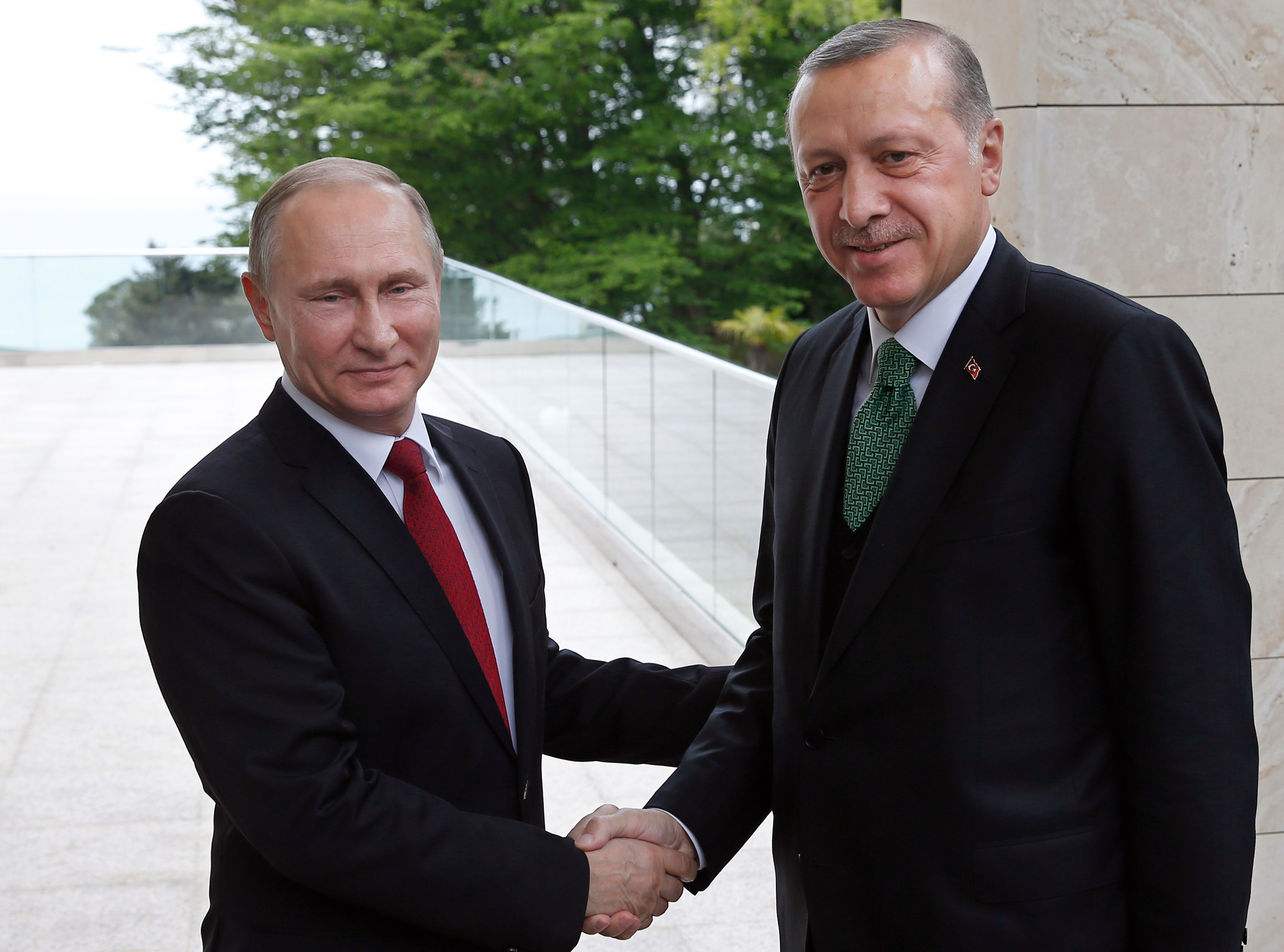 Putin empfängt Erdogan in Sotschi