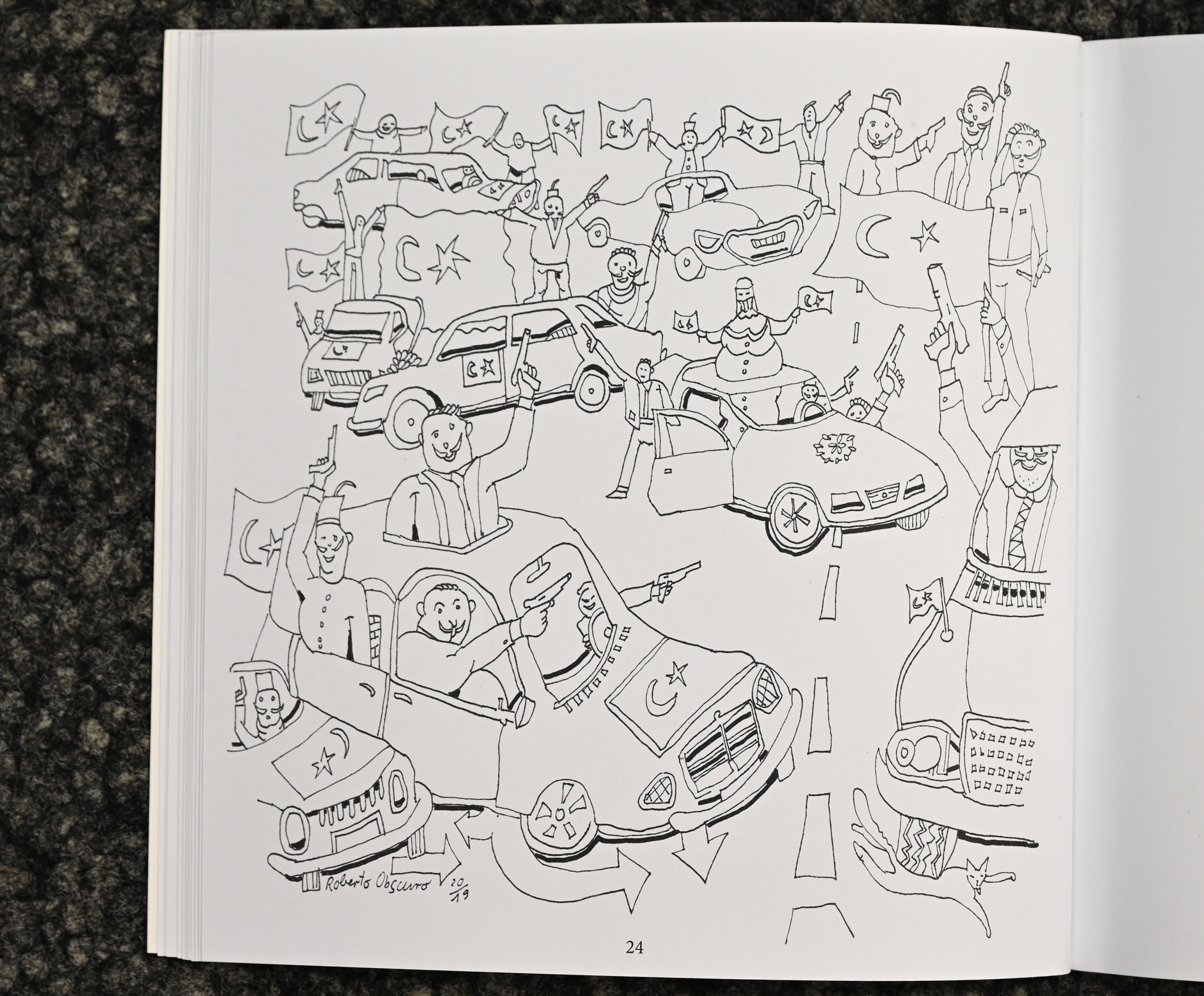 Zum Ausmalen: So stellt die AfD Türken dar