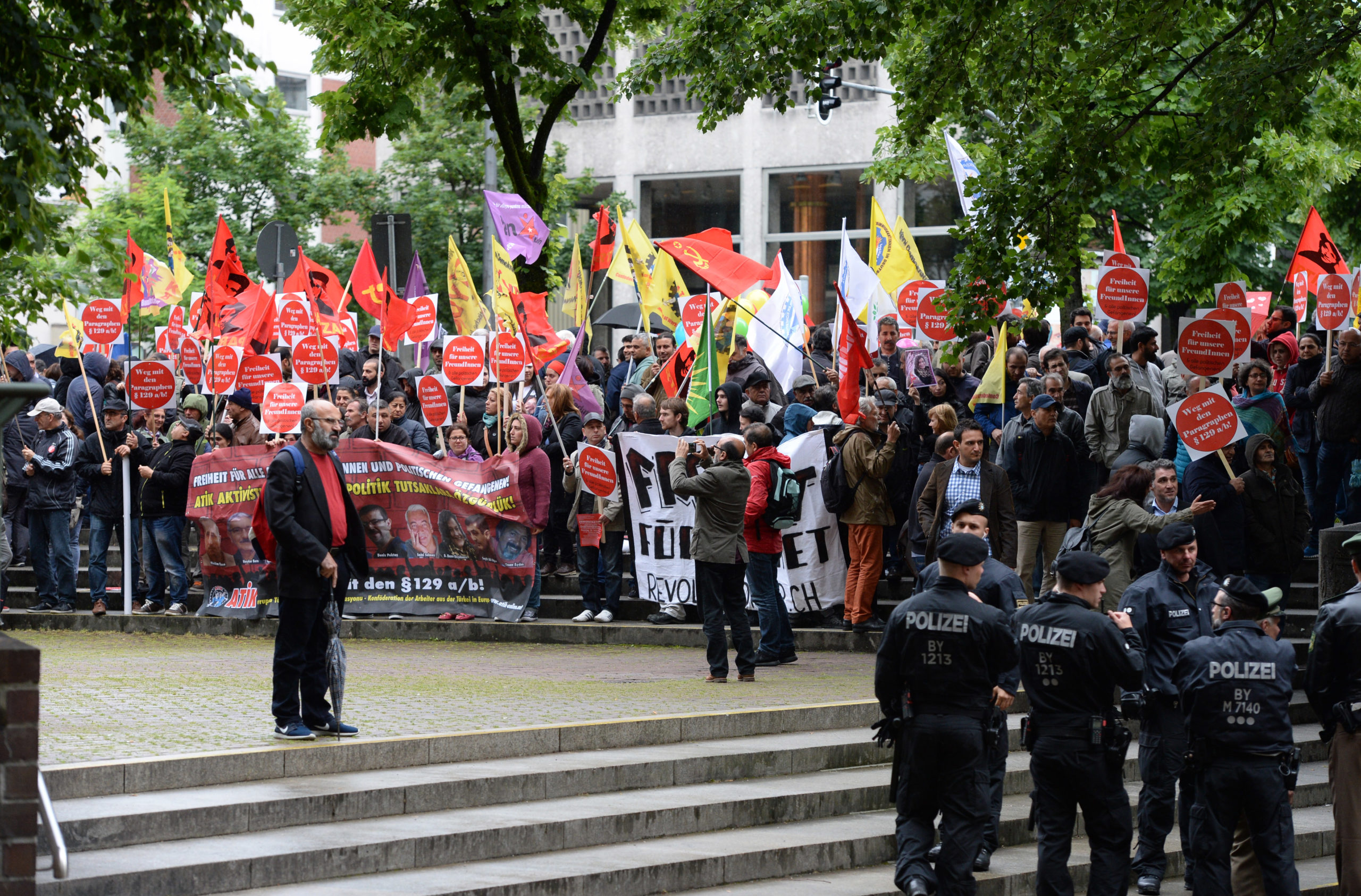 Mammutprozess in München: Türkische Kommunisten zu Haftstrafen verurteilt