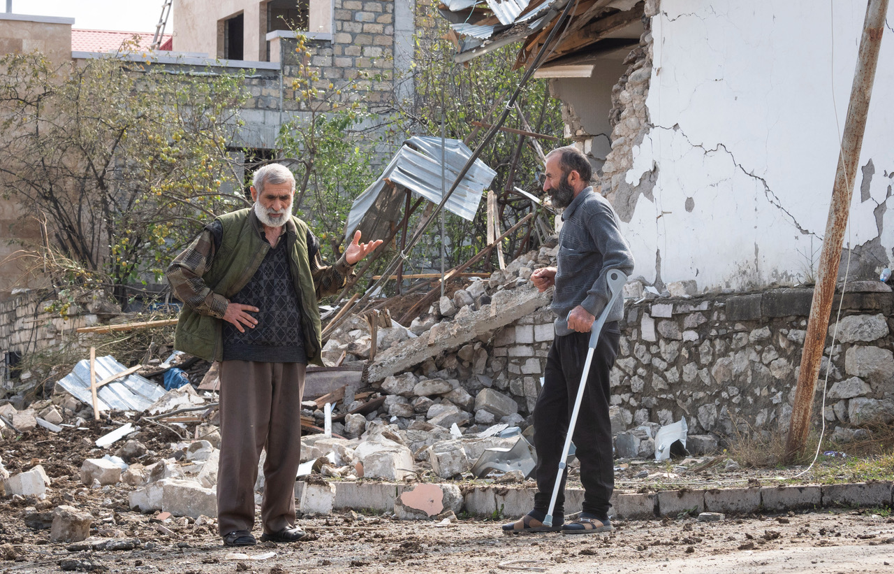 Kämpfen syrische Rebellen in Bergkarabach mit?