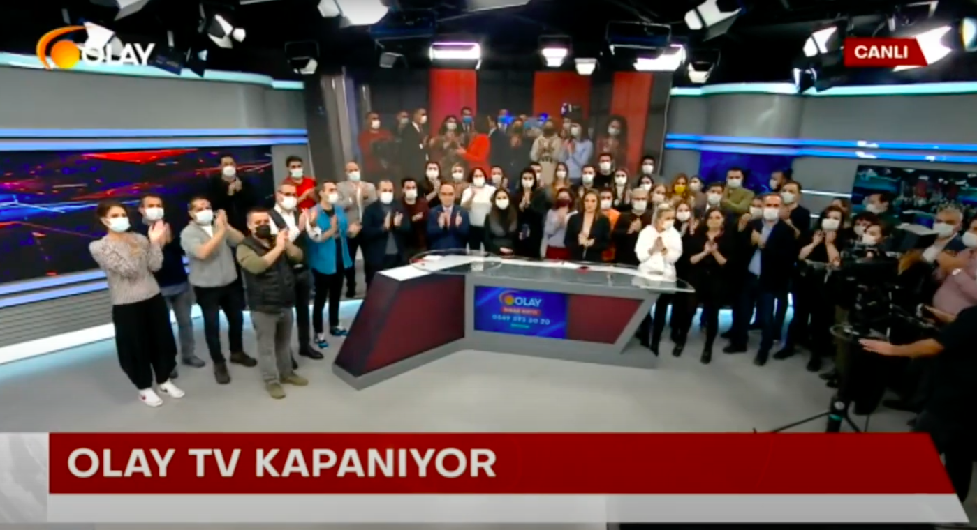 „Großer Druck“: Türkischer Fernsehsender „Olay TV“ nach 26 Tagen wieder eingestellt