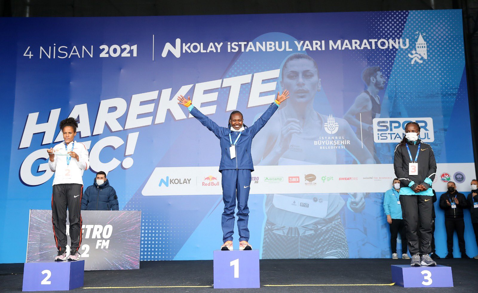 Halbmarathon in Istanbul: Kenianerin Chepngetich verbessert Weltrekord