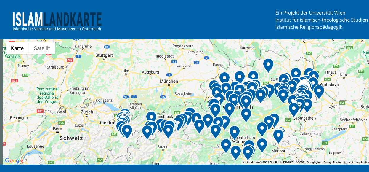 Österreich: „Islam-Landkarte“ sorgt für Wirbel