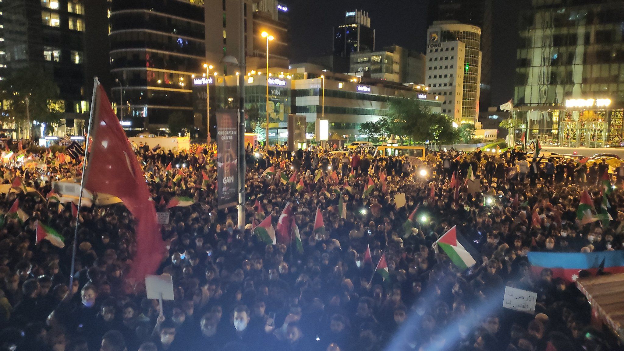 Tausende protestieren in Istanbul gegen Israel