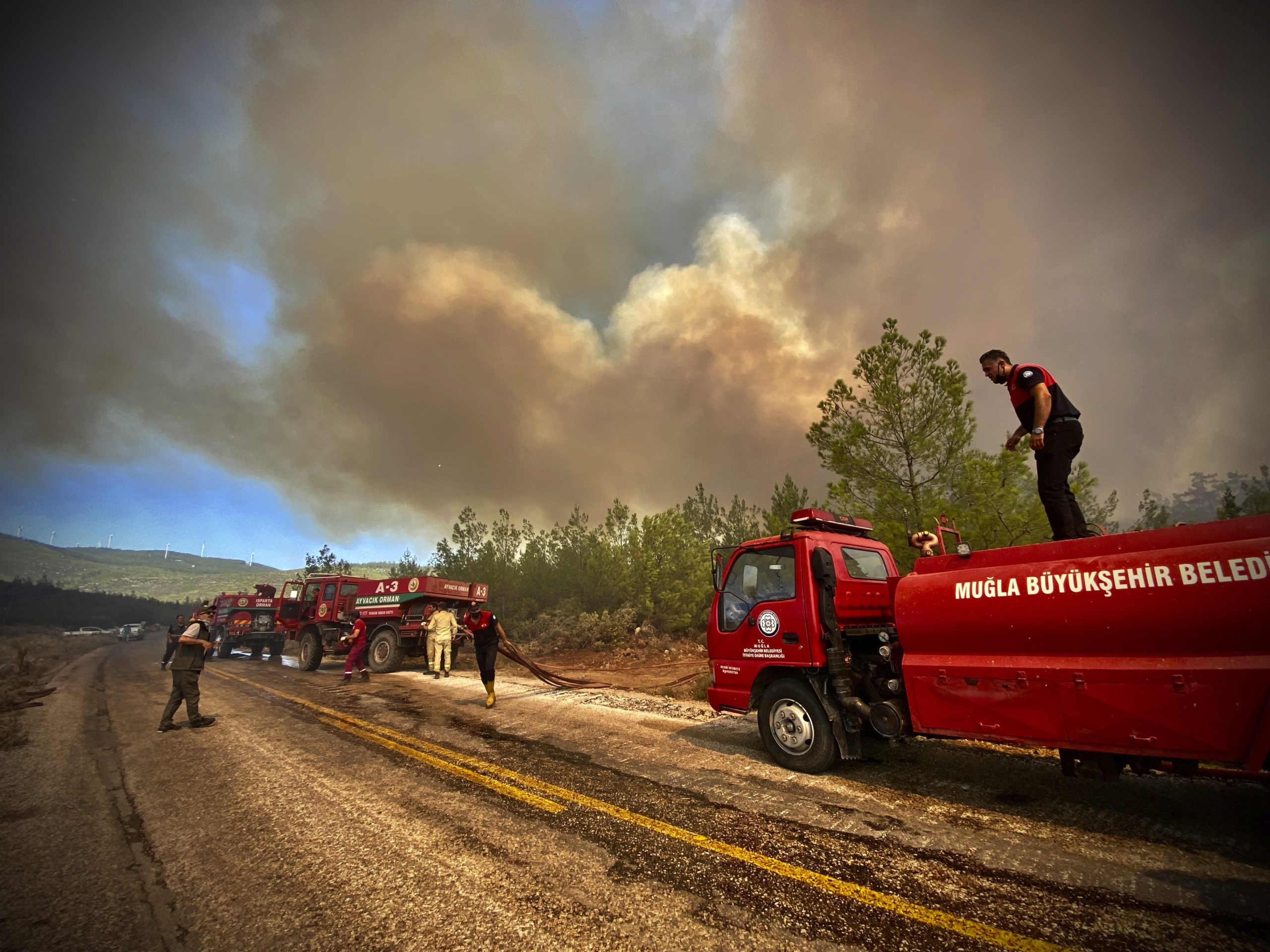 Kampf gegen Brände in Türkei: „Nicht nur Klimawandel schuld“