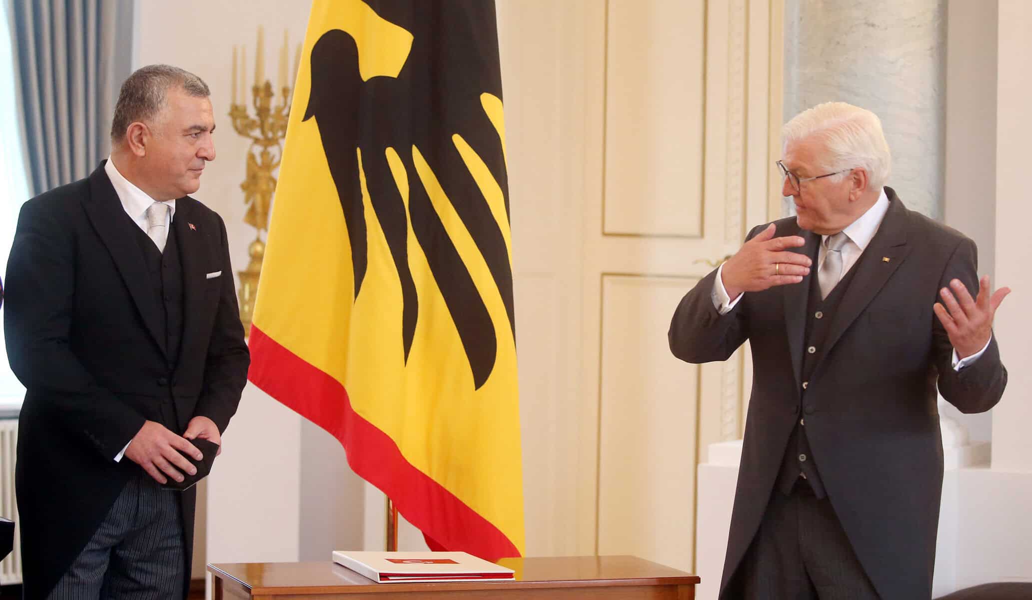 Bundespräsident Steinmeier empfängt neuen türkischen Botschafter