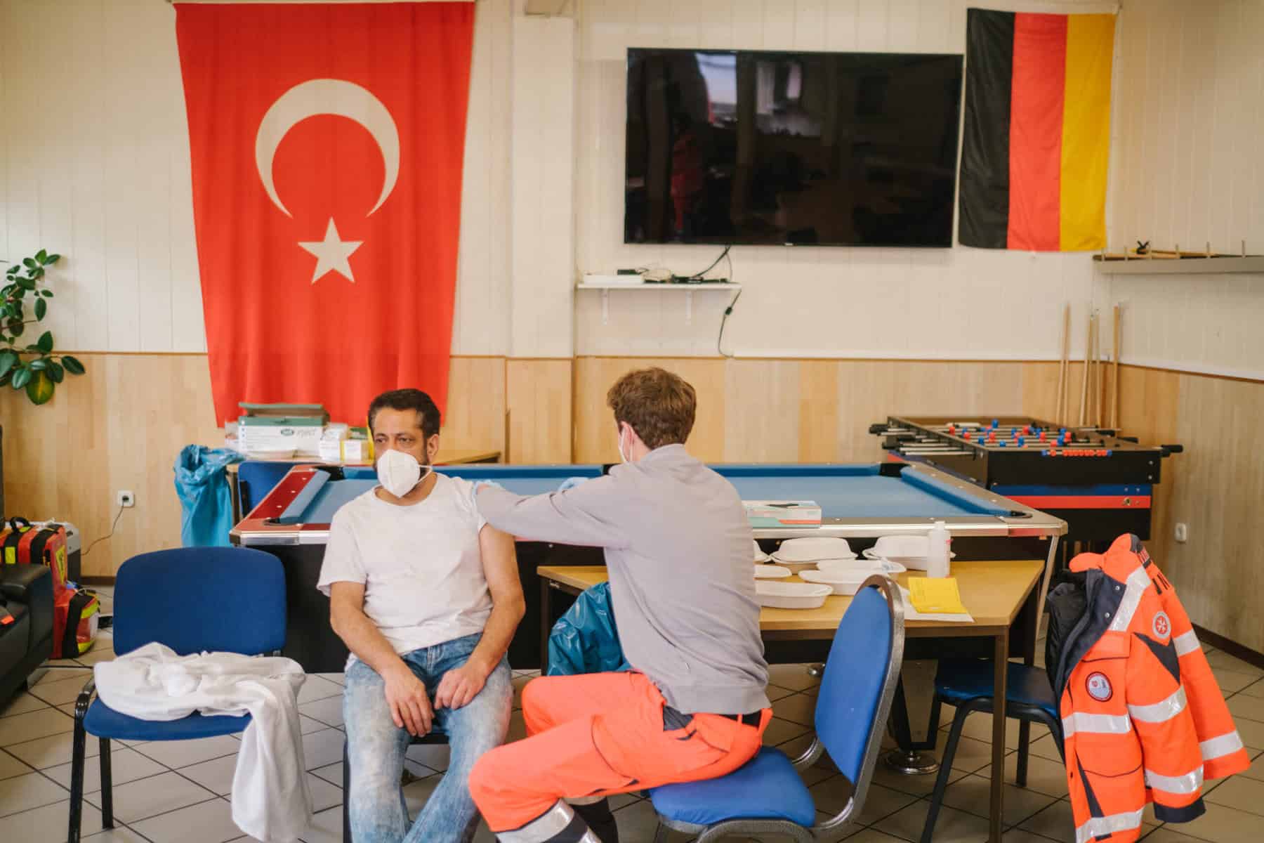 Zum Freitagsgebet: Impfaktionen in der Moschee kommen gut an