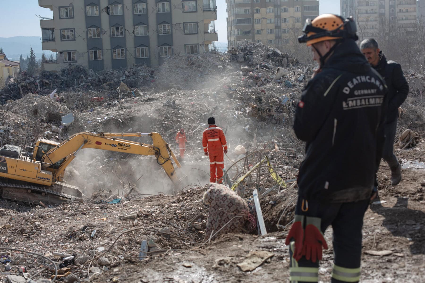 Zwei Wochen nach der Erdbebenkatastrophe: Sucharbeiten gehen zu Ende