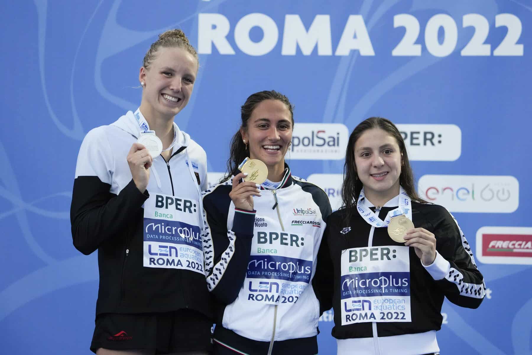 Historisch: Merve Tuncel schwimmt zu EM-Bronze in Rom
