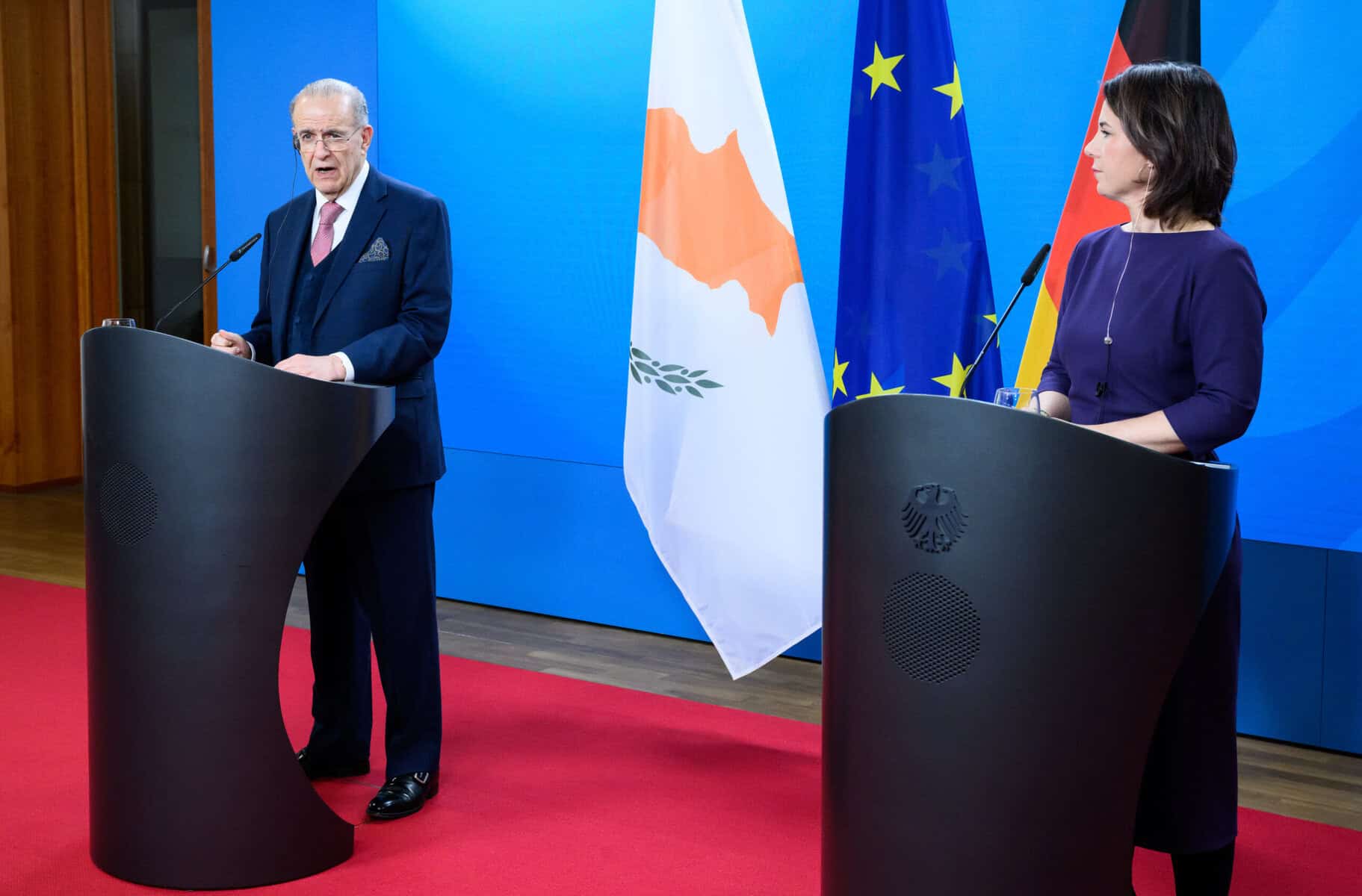 Baerbock gegen zwei Staaten auf Zypern: „Deutschland steht fest an Eurer Seite“