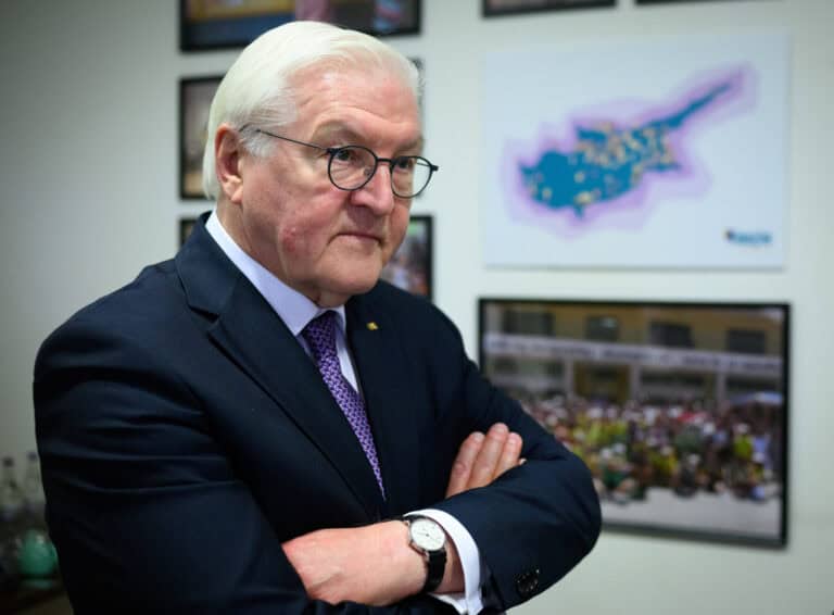 Steinmeier in Zypern: Bundespräsident will bei der Wiedervereinigung helfen