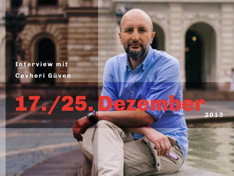 Interview mit Cevheri Güven: „Die Demokratie der Türkei ist völlig zusammengebrochen“