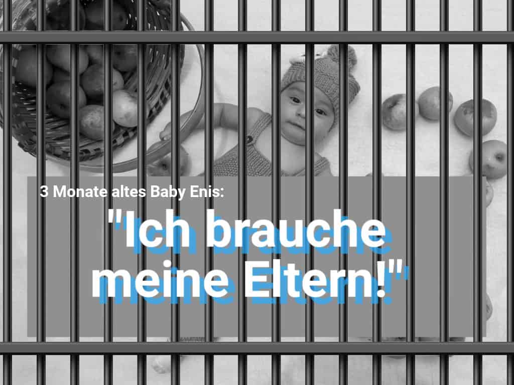 Verhaftungen in der Türkei: Drei Monate junges Baby Enis muss ohne Eltern aufwachsen