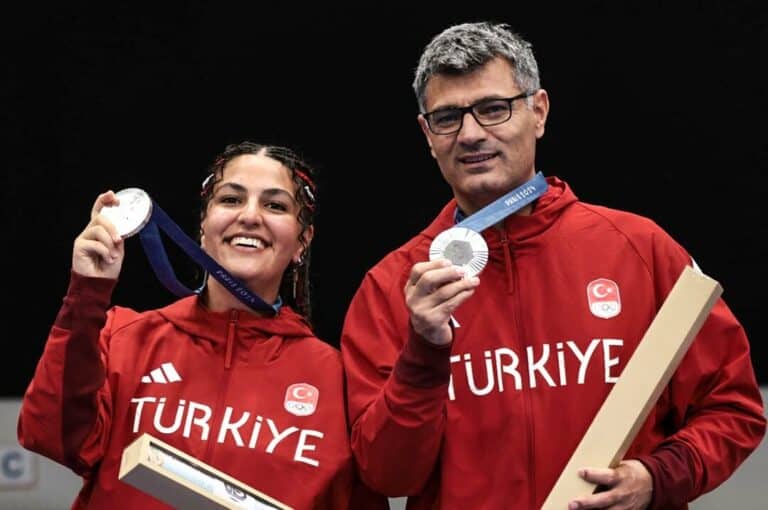 Olympia: Historische Medaille für die Türkei