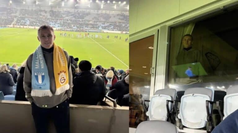 Hakan Şükür besucht Galatasaray-Spiel: „Habe alte Freunde getroffen“