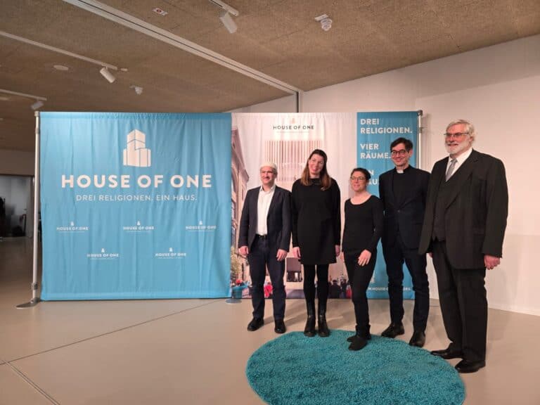 „1x Frieden mit allen, bitte“: Spenden für House of One werden verdoppelt