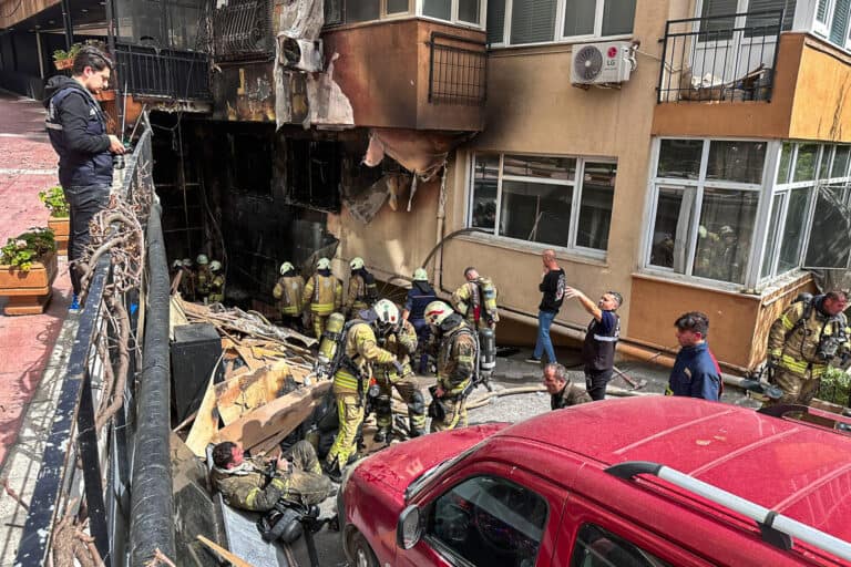 Brand in Istanbul: Neue Aufnahme aufgetaucht