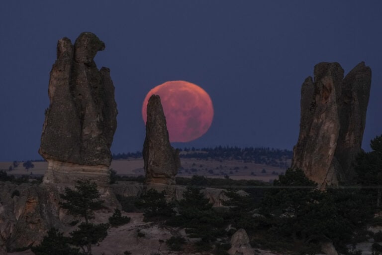 Supermond in der Türkei: Seltenes Schauspiel am Himmel