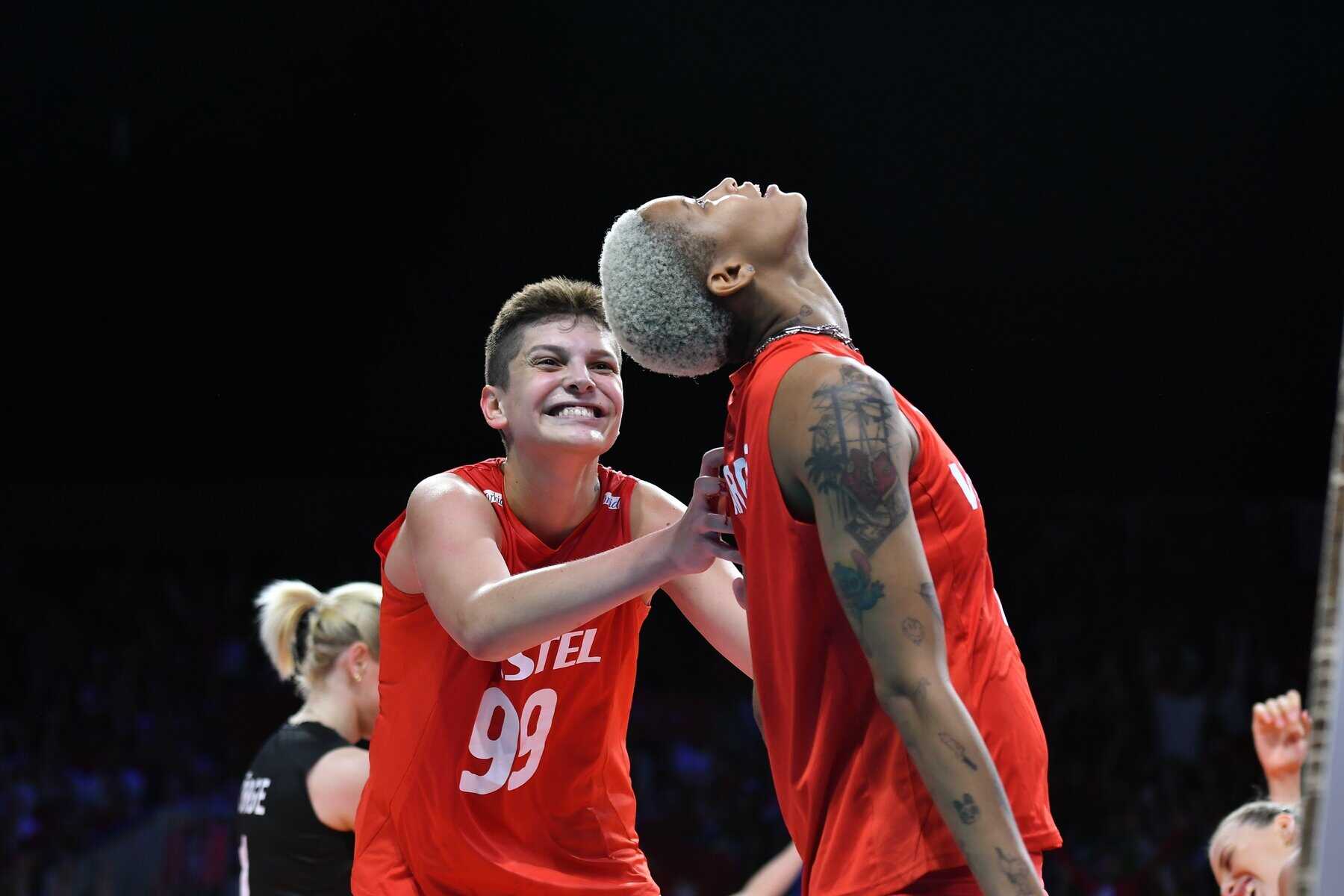 Volleyball-EM: Türkische Frauen stehen im Viertelfinale