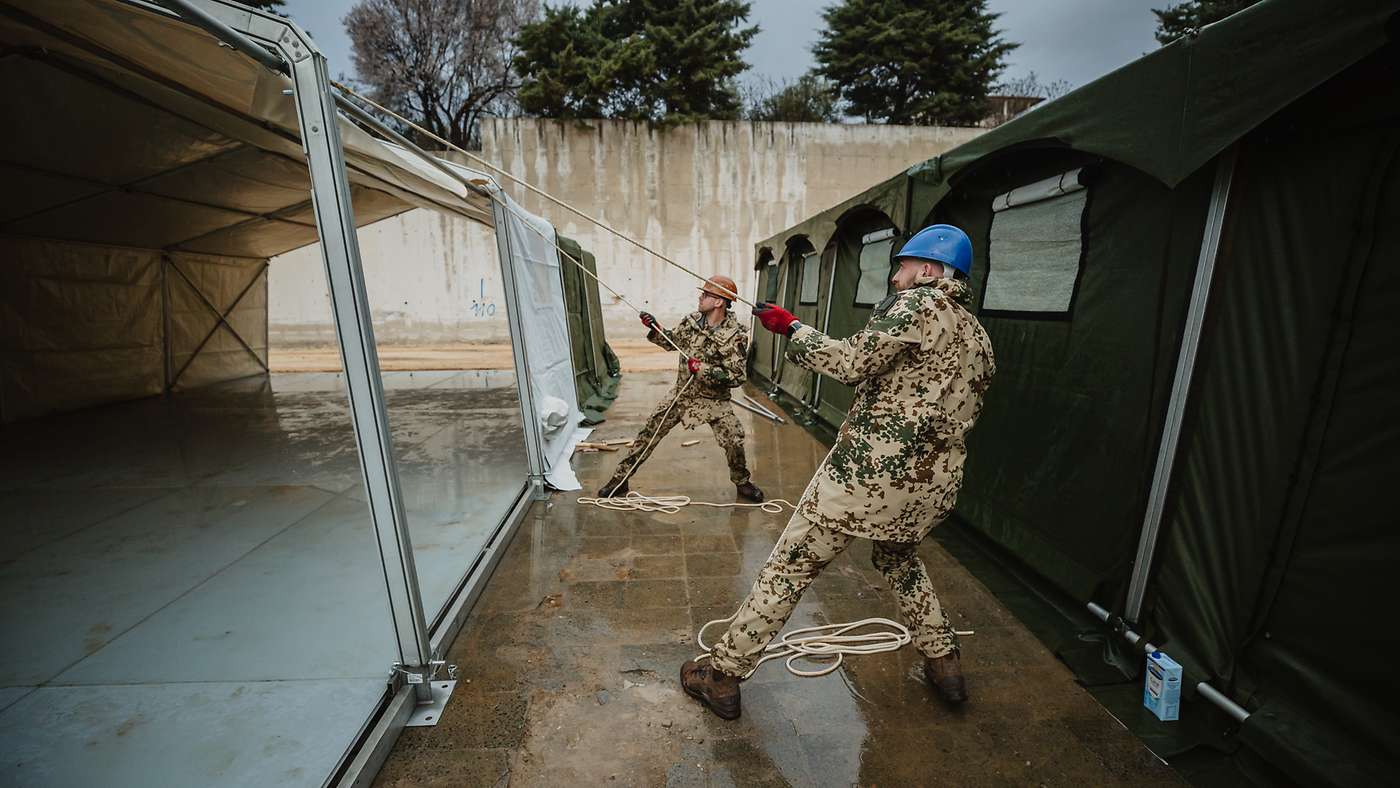 Deutsche Soldaten aus türkischem Erdbeben-Gebiet zurückgekehrt